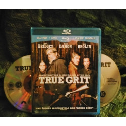 True Grit - Frères Coen - Jeff Bridges - Matt Damon
Film Blu-ray + DVD 2010 Très bon état garanti 15 Jours