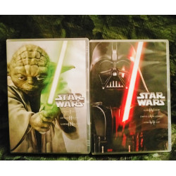 Star Wars 1 La Menace
L'attaque des Clones
La Revanche des Sith
La Guerre des étoiles
L'Empire
Coffret Prélogie + Trilogie FILMS