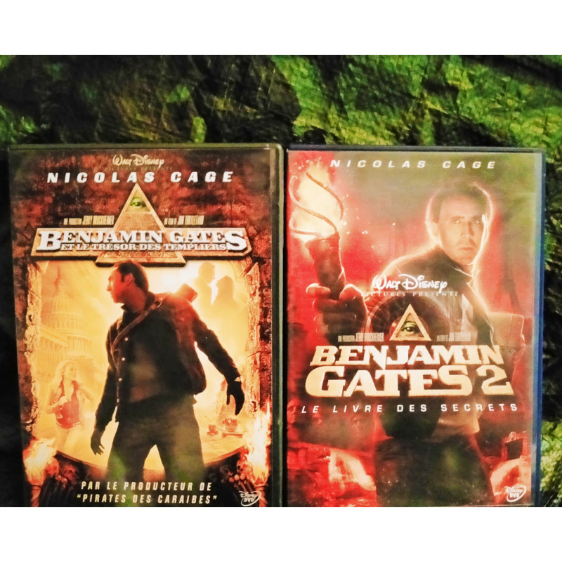 Benjamin Gates et le Secret des Templiers
Benjamin Gates 2 le Livre des Secrets - Pack 2 Films DVD