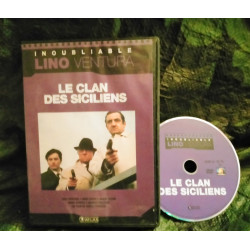 Le Clan des Siciliens - Henri Verneuil - Jean Gabin - Alain Delon - Lino Ventura - Ennio Morricone Film 1969 - DVD