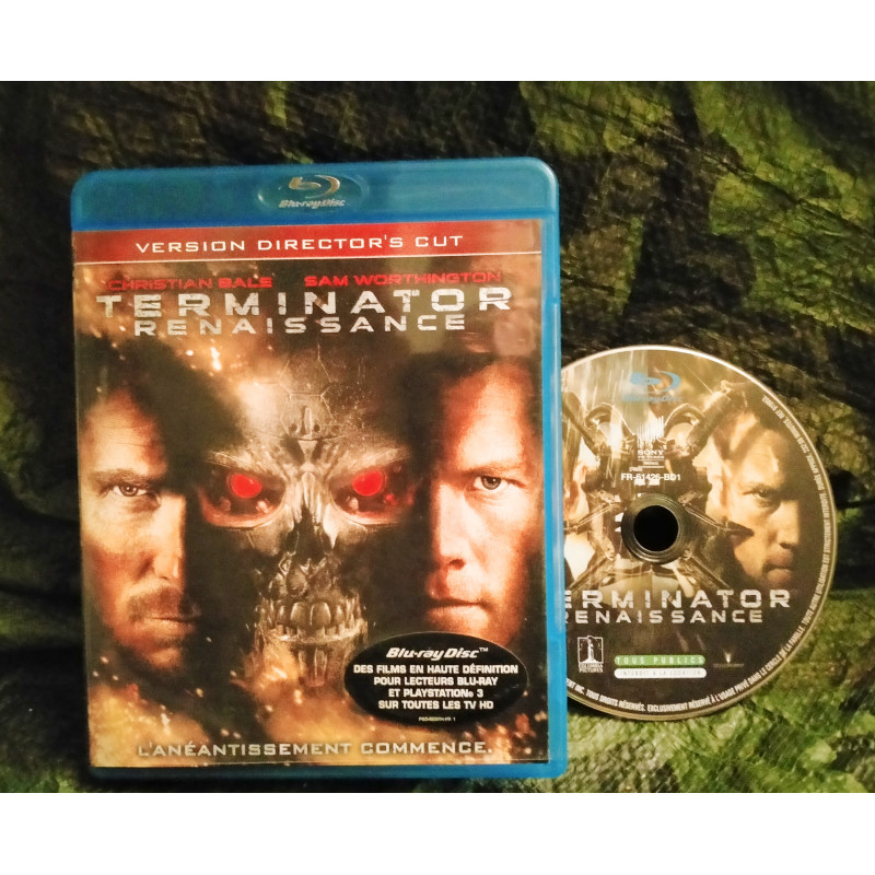 Terminator 4 Renaissance - McG - Christian Bale  Film 2009 Blu-ray