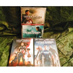 Captain America : First Avenger
Captain America : le Soldat de l'hiver
Coffret Pack 2 Films DVD Super-Héros