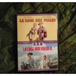 La Cage aux folles 1 et 2 - Molinaro - Michel Serrault Coffret 2 Films 2 DVD