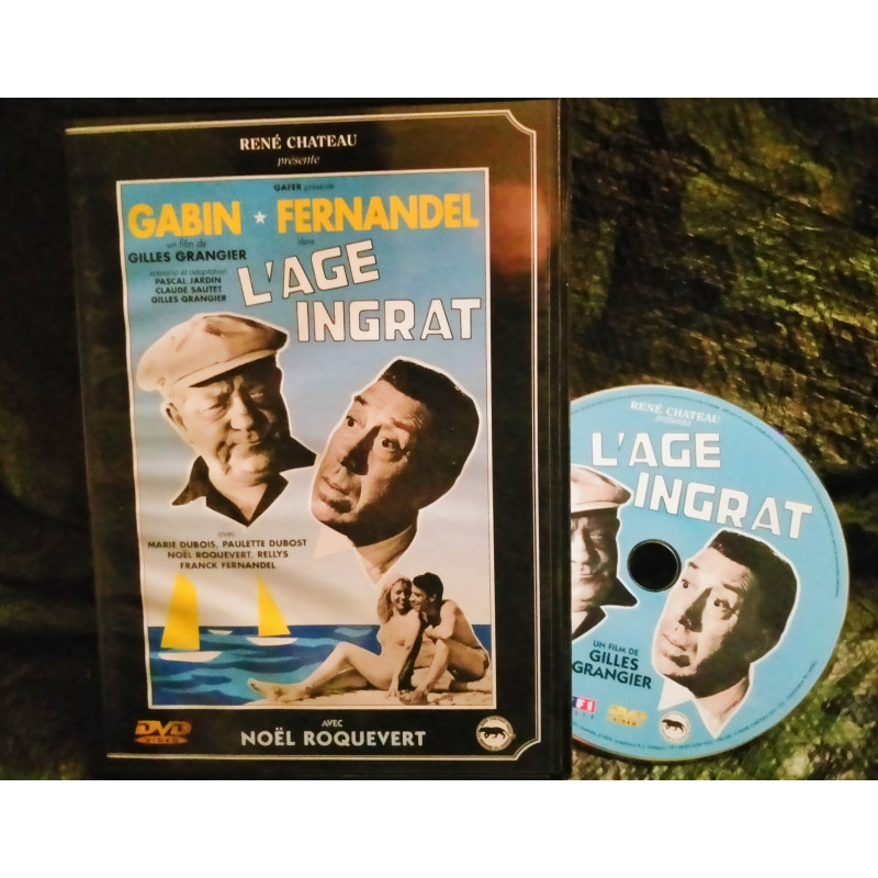 L'Âge ingrat - Gilles Grangier - Fernandel - Jean Gabin Film Comédie Dramatique 1964 - DVD Très bon état garanti 15 Jours