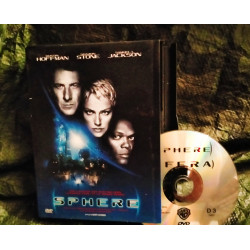 Sphère - Barry Levinson - Sharon Stone - Dustin Hoffman - Samuel L. Jackson Film Science-Fiction 1998 - DVD Très bon état