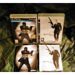 007 Goldeneye reloaded -
007 Quantum of solace
Pack 2 Jeux Video Playstation 3
- Très bon état garantis 15 Jours