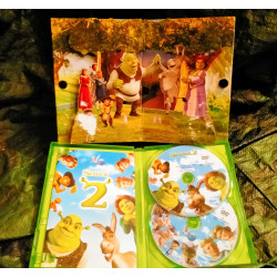 Shrek 2 - Andrew Adamson, Kelly Asbury et Conrad Vernon
Coffret Collector 2 DVD Dessin-animé 2004 - - Fourreau Dessin 3D