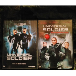 Universal Sodier
Universal Soldier Regeneration
Pack 2 Films DVD Jean-Claude Van  - Dolph Lundgren