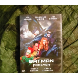 Batman Forever - Schumacher - Jim Carrey - Kilmer - Kidman - Lee Jones - Barrymore
Film DVD - 1995