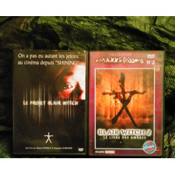 Le Projet Blair Witch
Blair Witch 2 le Livre des Ombres
- Pack 2 Films DVD Très bon état garanti 15 Jours