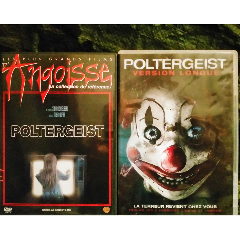 Poltergeist + Remake
Pack 2 Films DVD Très bon état garantis 15 Jours