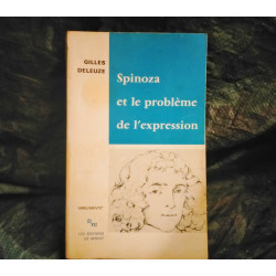 Spinoza et le problème de l'expression - Gilles Deleuze - Livre 1668 Très bon état garanti 15 Jours
