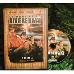Le Pont de la Rivière Kwai - David Lean - William Holden - Film DVD Guerre - 1957 - Très bon état garanti 15 Jours