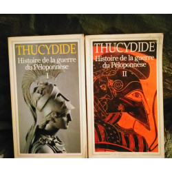 Histoire de la Guerre du Péloponnèse Tomes 1 et 2 - Thucydide
- Pack 2 Livres Très bon état garantis 15 Jours