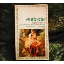 Théâtre Complet : Volume 4 - Euripide
- Livre Très bon état garanti 15 Jours