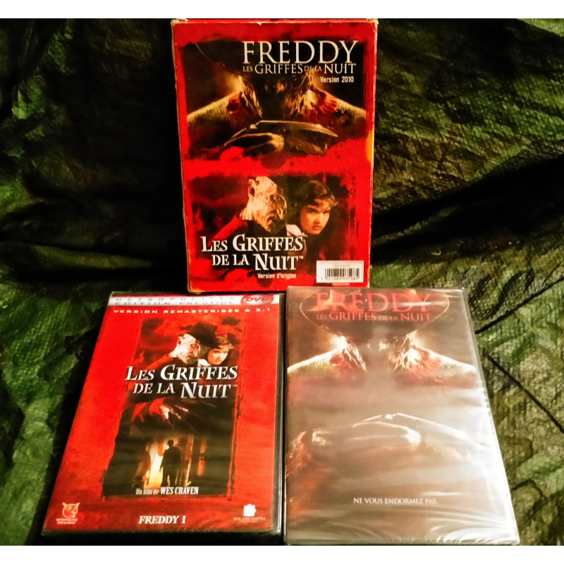 Les Griffes de la Nuit
Freddy les Griffes de la Nuit
Coffret 2 Films DVD Très bon état garantis 15 Jours