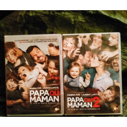 Papa ou Maman
Papa ou Maman 2
Pack 2 Films DVD Marina Foïs Très bon état garantis