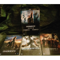 Divergente
Divergente 2 : l'Insurrection
Divergente 3 : Au-delà du Mur
- Coffret Pack Trilogie 3 Films DVD