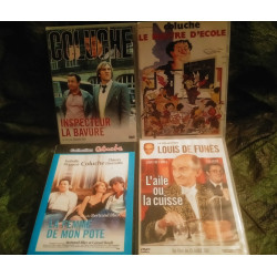 Coluche Pack 4 Films DVD