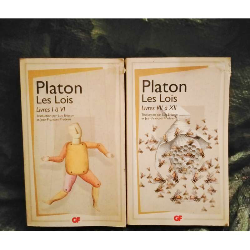 Les Lois - Platon
Pack 2 Livres Garantis 15 Jours