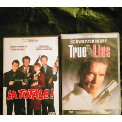 La Totale + True Lies
- Pack 2 Films DVD Très bon état garantis 15 Jours - Retrait sur Place ou Envoi rapide et soigné
