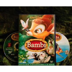 Bambi - Dessin-animé Walt Disney
Film Animation 1942 - 6ème Long Métrage DVD ou Collector 2 DVD