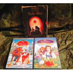 La Belle et la Bête 1 et 2
Le monde magique de la Belle et la Bête
Pack 3 Films Animation Walt Disney 4 DVD