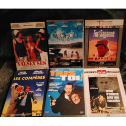 Les Valseuses
Les Compères
Tais-toi !
Michou d'Auber
Fort Saganne - Carton fin
- Pack Gérard Depardieu 6 Films DVD