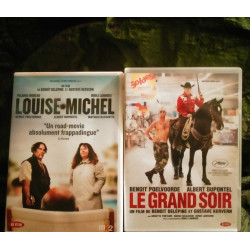 Le grand soir - Rayures sans incidence
Louise-Michel
Pack 2 Films DVD Benoît Delépine et Gustave Kervern