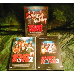 Scary Movie
Scary Movie 2
Scary Movie 3
- Pack Trilogie 3 Films 5 DVD
Très bon état Garantis 15 Jours