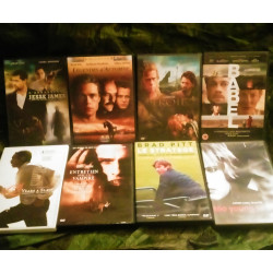 Brad Pitt Pack 8 Films DVD