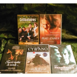 Cyrano de Bergerac
Célibataires
Tous les Matins du Monde
Peau d'Ange
- Pack Guillaume Depardieu 5 Films 6 DVD