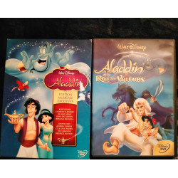 Aladdin - Coffret édition Musicale exclusive - 
Aladdin et le Roi des Voleurs 
Pack 2 DVD Walt Disney