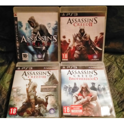 Assassin's Creed
Assassin's Creed 2
Assassin's Creed 3
Assassin's Creed Brotherhood
- Pack 4 Jeux Video