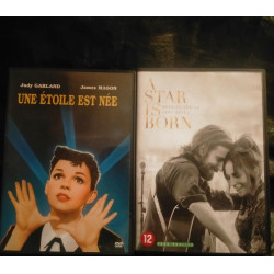 A Star is Born - 2018 - Lady Gaga
Une étoile est née - 1954 - Judy Garland
- Pack 2 Films DVD