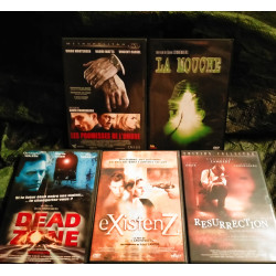 La Mouche
eXistenZ
Les Promesses de l'Ombre
Dead Zone
Resurrection
- Pack 5 Films DVD David Cronenberg