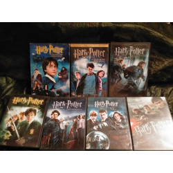 Harry Potter Saga 7 Films DVD - elijah wood - daniel Radcliffe