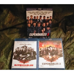 Expendables
Expendables 2
Expendables 3
Pack Trilogie 3 Films DVD ou Blu-ray Acteurs : Stallone - Schwarzenegger - Gibson
