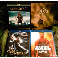 Tu ne tueras point - Coffret
Braveheart - 2 Blu-ray
Blood Father
Hors de Contrôle
- Pack 4 Films 5 Blu-ray Mel Gibson