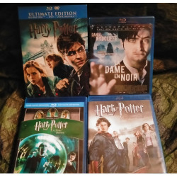 La Dame en Noir
Harry Potter et la Coupe de Feu 
-  l'Ordre du Phénix
- les Reliques de la Mort 1 - 4 Films Blu-ray et 2 DVD