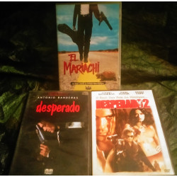Le Mariachi
Desperado et 2 - Pack Trilogie 3 Films DVD Robert Rodriguez - Antonio Banderas - Salma Hayek