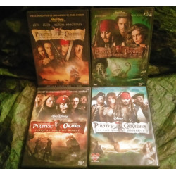 Pirates des Caraïbes 1 - 2 - 3 - 4
- Pack 4 Films 5 DVD Johnny Depp