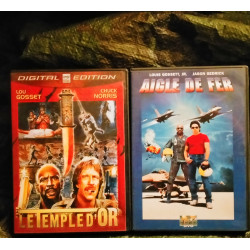 Aigle de Fer
Le Temple d'Or
Pack 2 Films DVD Lou Gossett Jr