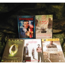 Blade Runner - Collector 2 DVD
1492 Christophe Colomb
Les Associés
Gladiator
Alien
 Pack 5 Films 6 DVD Ridley Scott