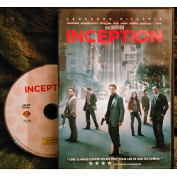 Inception - Christopher Nolan - Tom Hardy - Marion Cotillard - Leonardo DiCaprio Film 2010 - DVD science-fiction