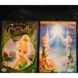 La Fée Clochette
Clochette et le Secret des Fées
Pack 2 Films Animation DVD Walt Disney