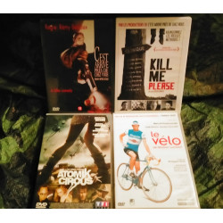 Kill me Please
Atomik Circus
C'est arrivé près de chez vous
Le Vélo de Ghislain Lambert
Pack 4 Films DVD Benoît Poelvoorde