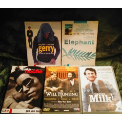 Elephant 
Gerry
Mala Noche
Will Hunting
Harvey Milk
- Pack 5 Films 6 DVD Gus Van Sant