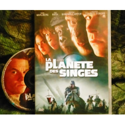 La Planète des Singes - Tim Burton - Mark Wahlberg - Tim Roth - charlton heston Film 2001 DVD science-fiction