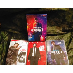 John Wick
John Wick 2
John Wick 3 Parabellum
Coffret Trilogie 3 Films DVD Keanu Reeves